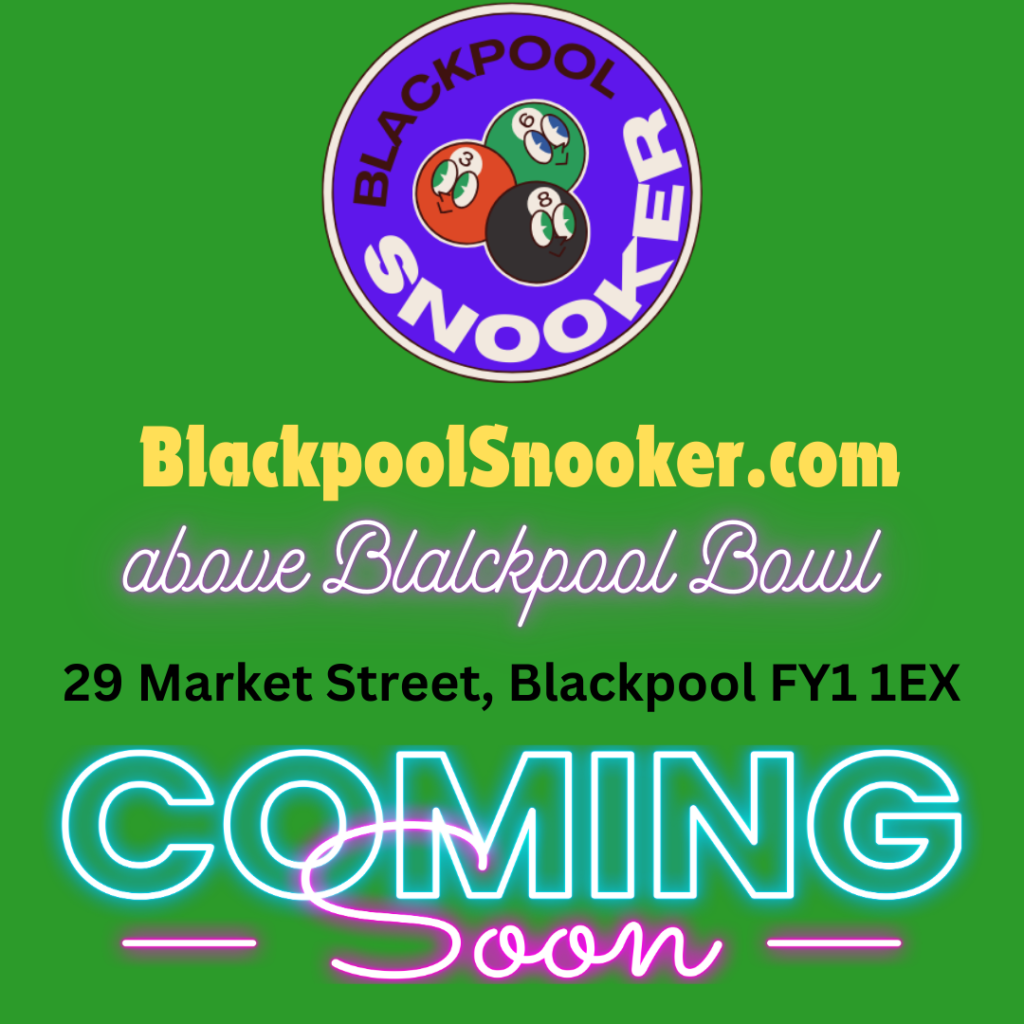 blackpool snooker launching soon